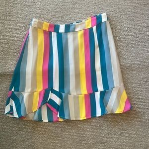 EUC Free Press colorful Skirt